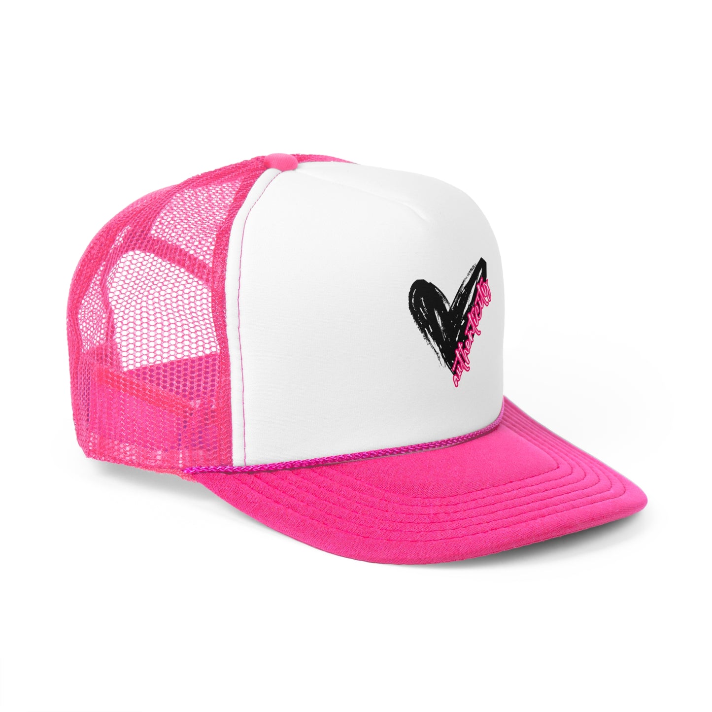 Authenticity Heart Trucker Cap - Pink AND Black Styles
