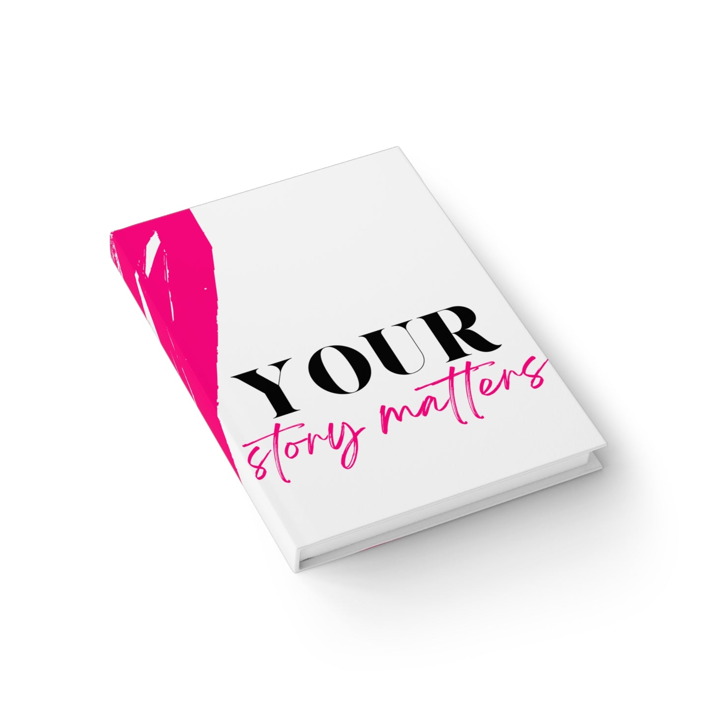 Inspirational Ruled Journal - 'Your Story Matters' Design